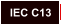 IEC C13